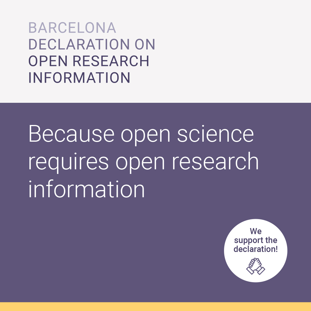 OpenCitations supports the Barcelona Declaration on Open Research Information
